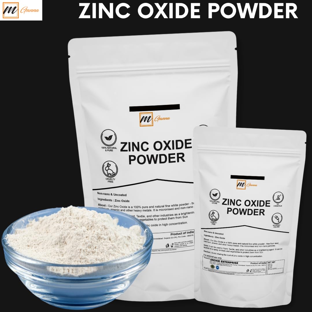 mGanna Zinc Oxide Powder 8.01 Ounce