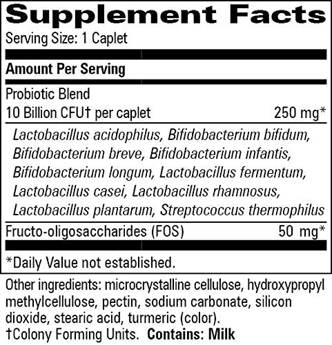 Progressive Laboratories Probiotic Broad Spectrum Supplement, 30 Capsules