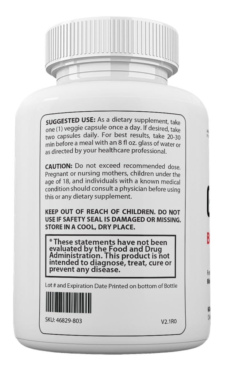 Zonata Glycogen Blood Balance Premium Formula Capsules, 60