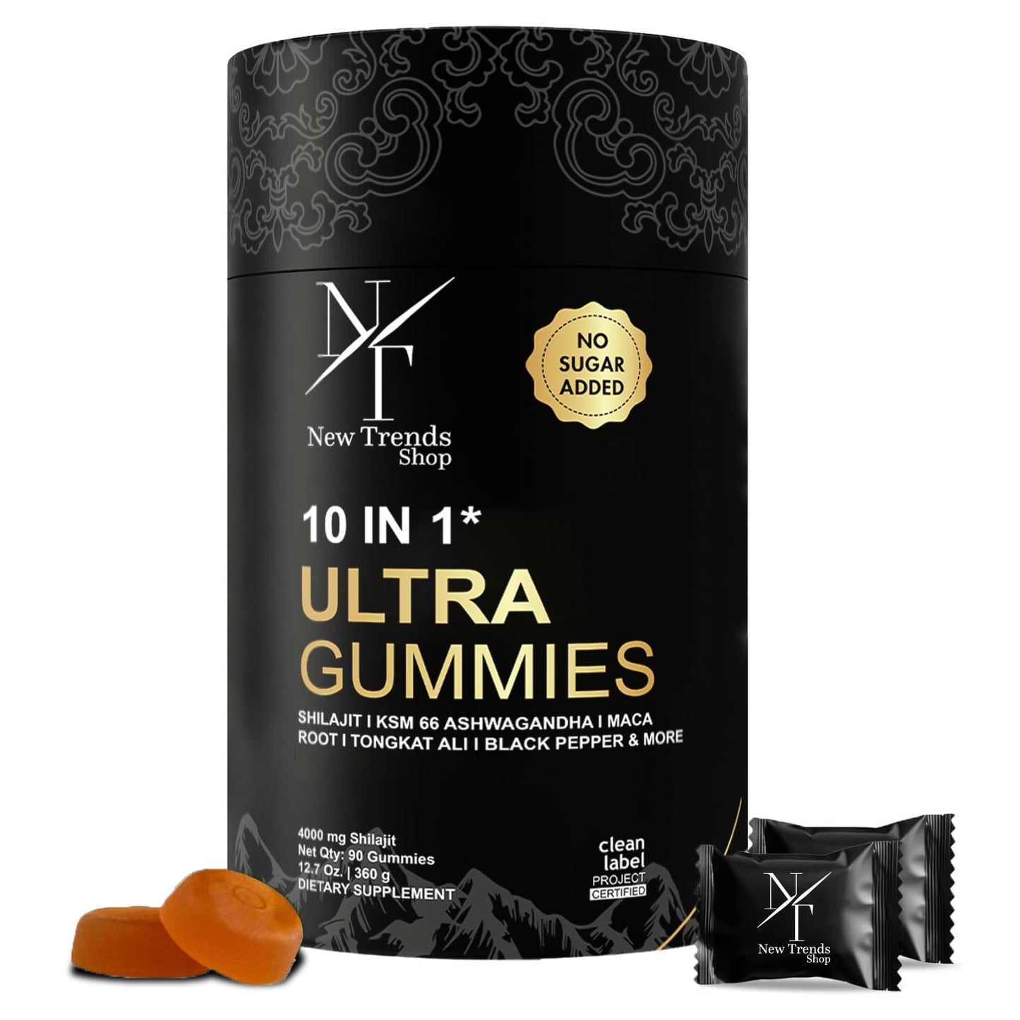 New Trends Shop Shilajit Gummies 90 Count