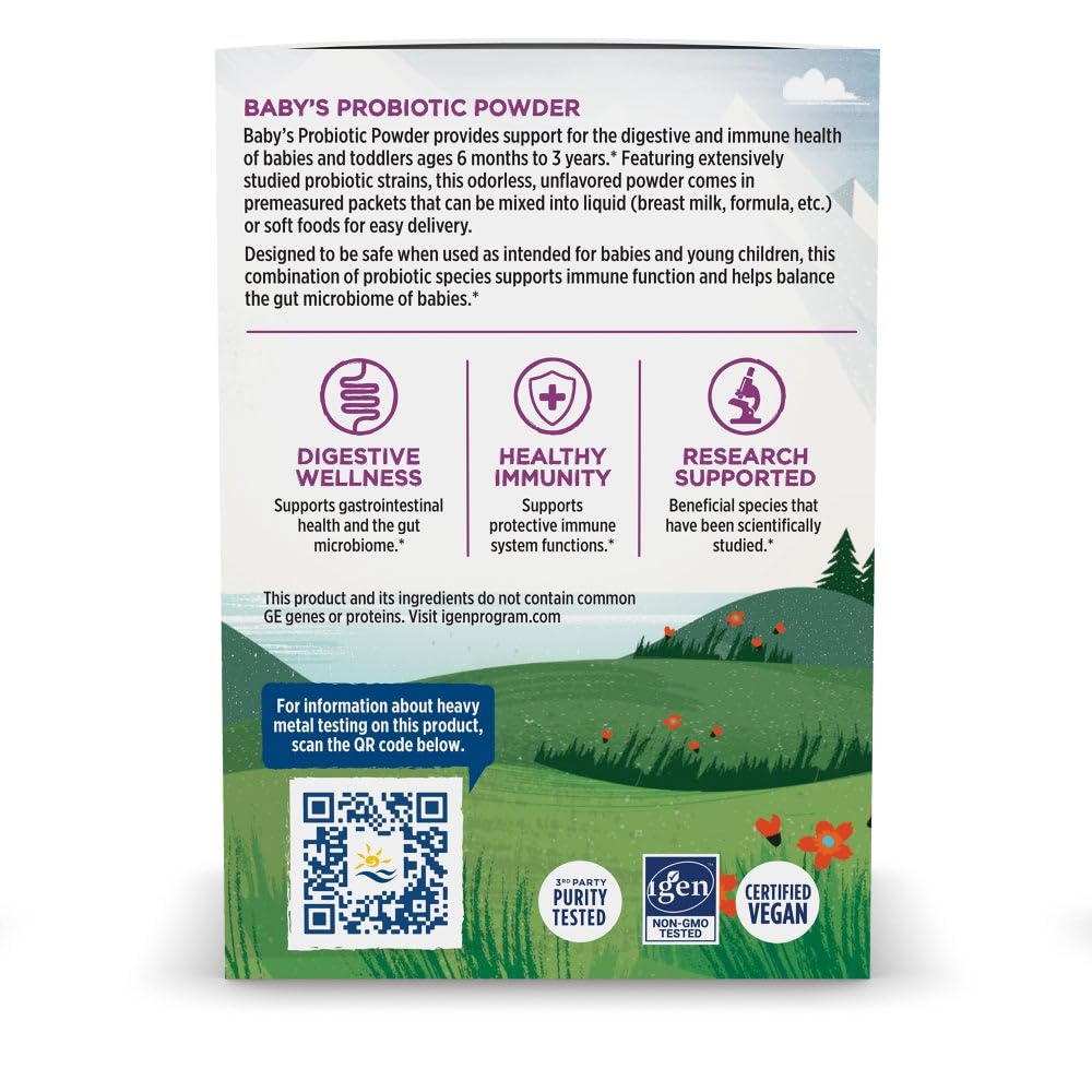 Nordic Naturals Baby’s Nordic Flora Probiotic Powder 30 Packets