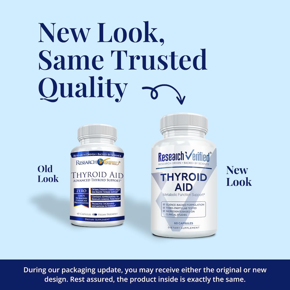 Research Verified Thyroid Aid 60 Capsules
