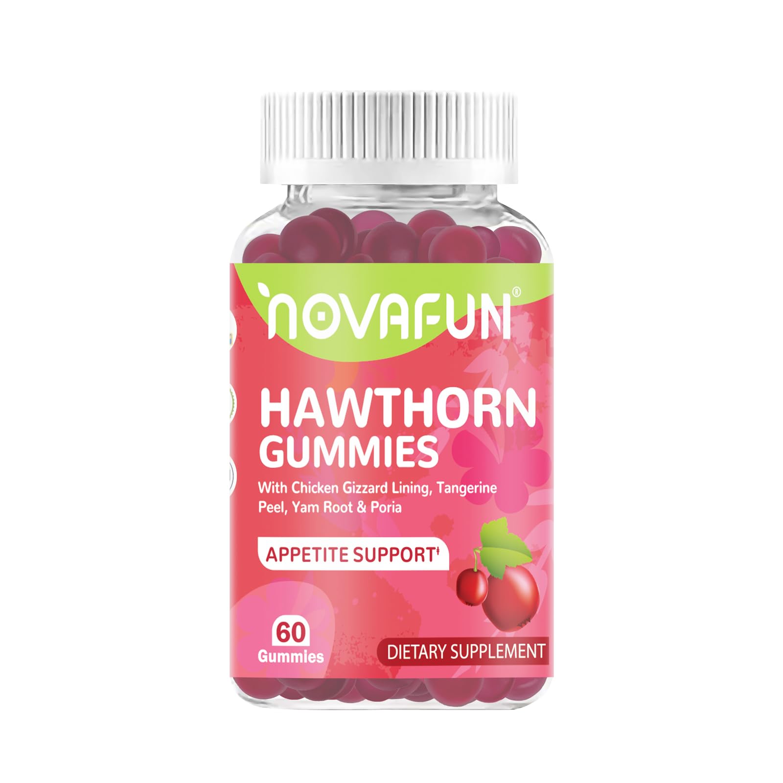 Novafun Appetite Booster Gummies 60 Count
