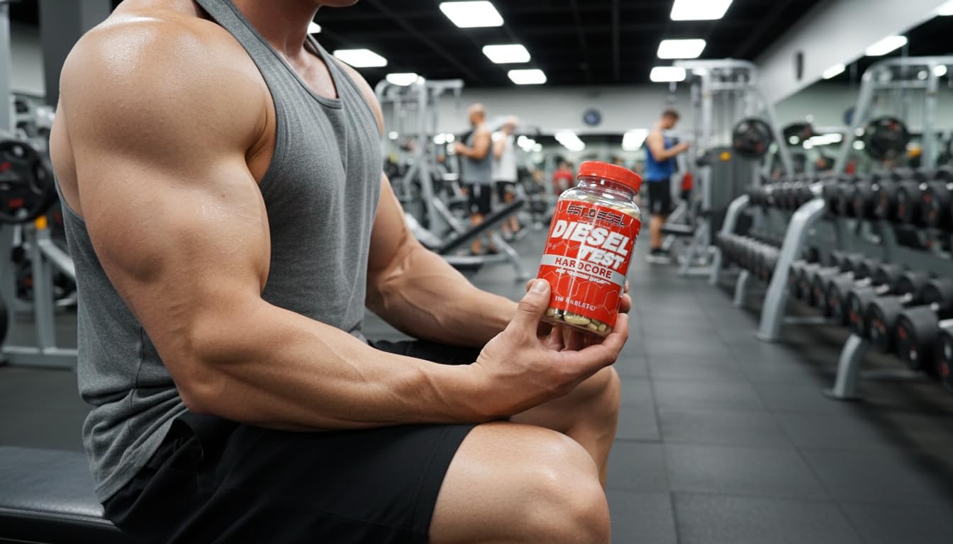 GET DIESEL NUTRITION Diesel Test Hardcore Tablet 128 Count