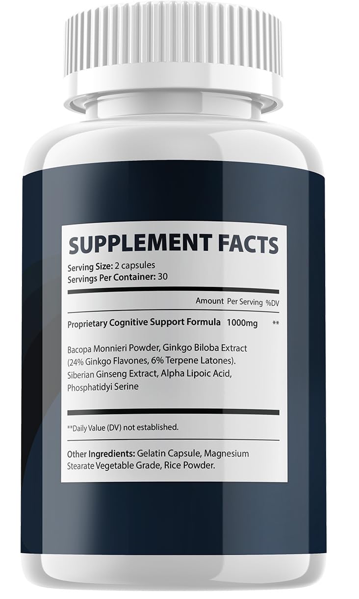 Indelo SynaBoost Brain Supplement Capsules, 300 Capsules