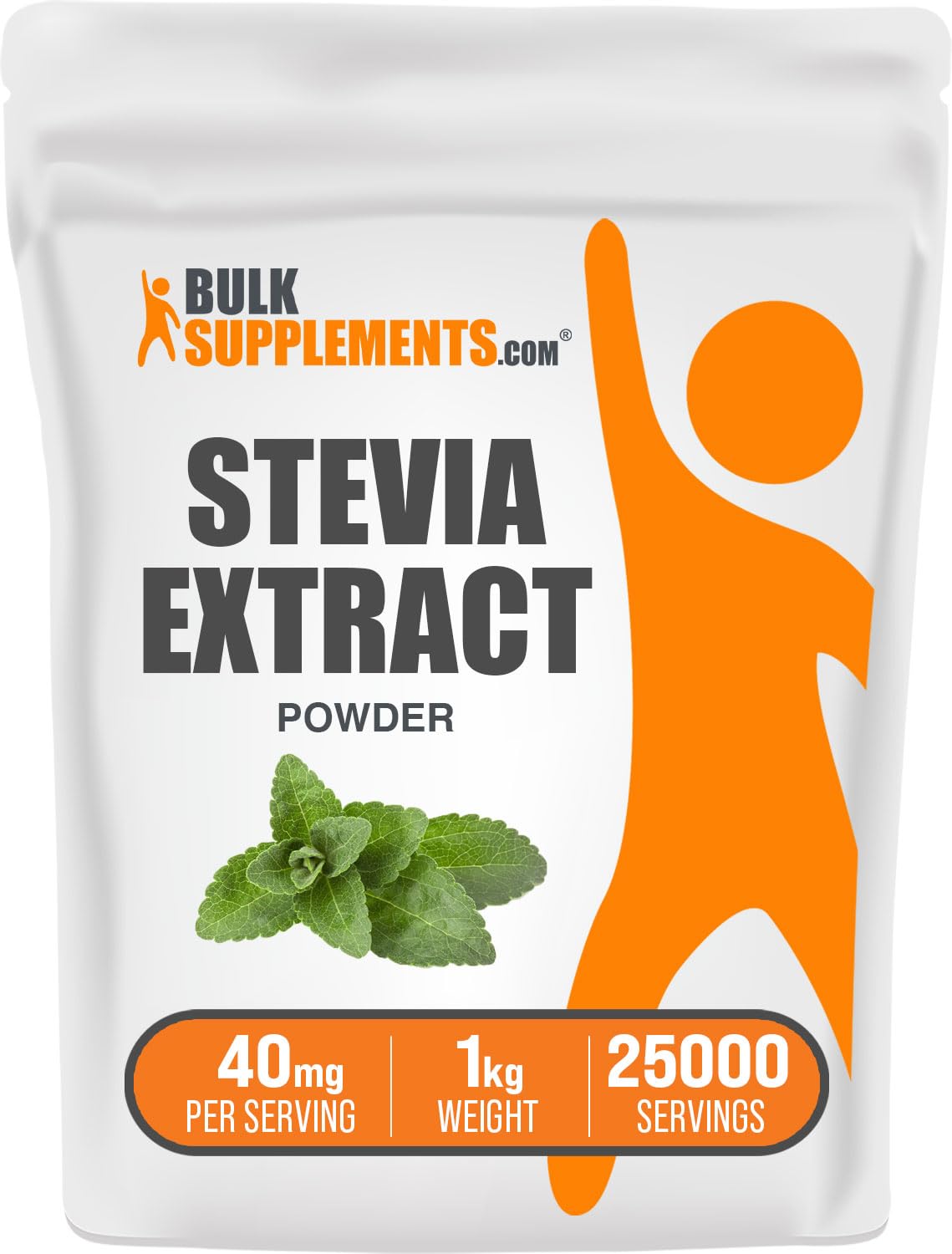 BulkSupplements Stevia Extract Powder 35.2 Ounce