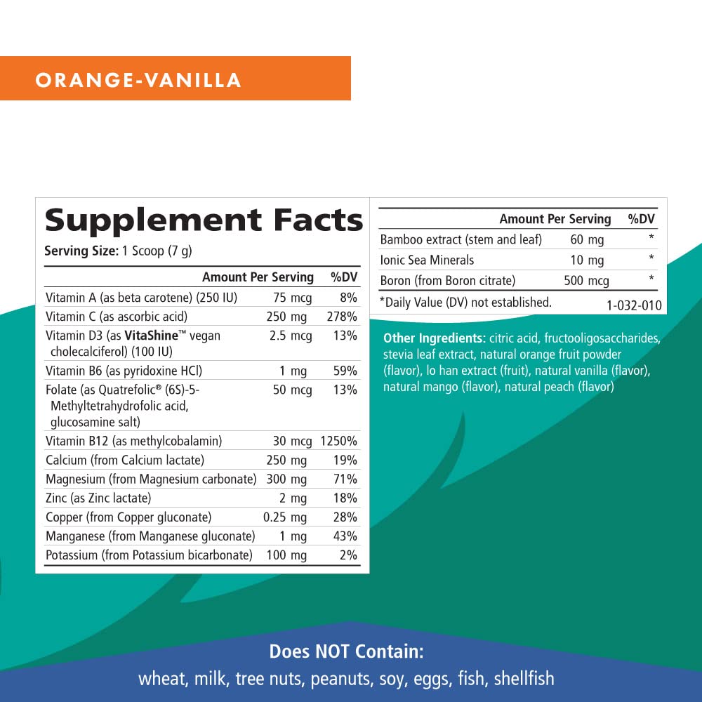 Pure Essence Labs Ionic Fizz Calcium Plus Powder 7.41 oz