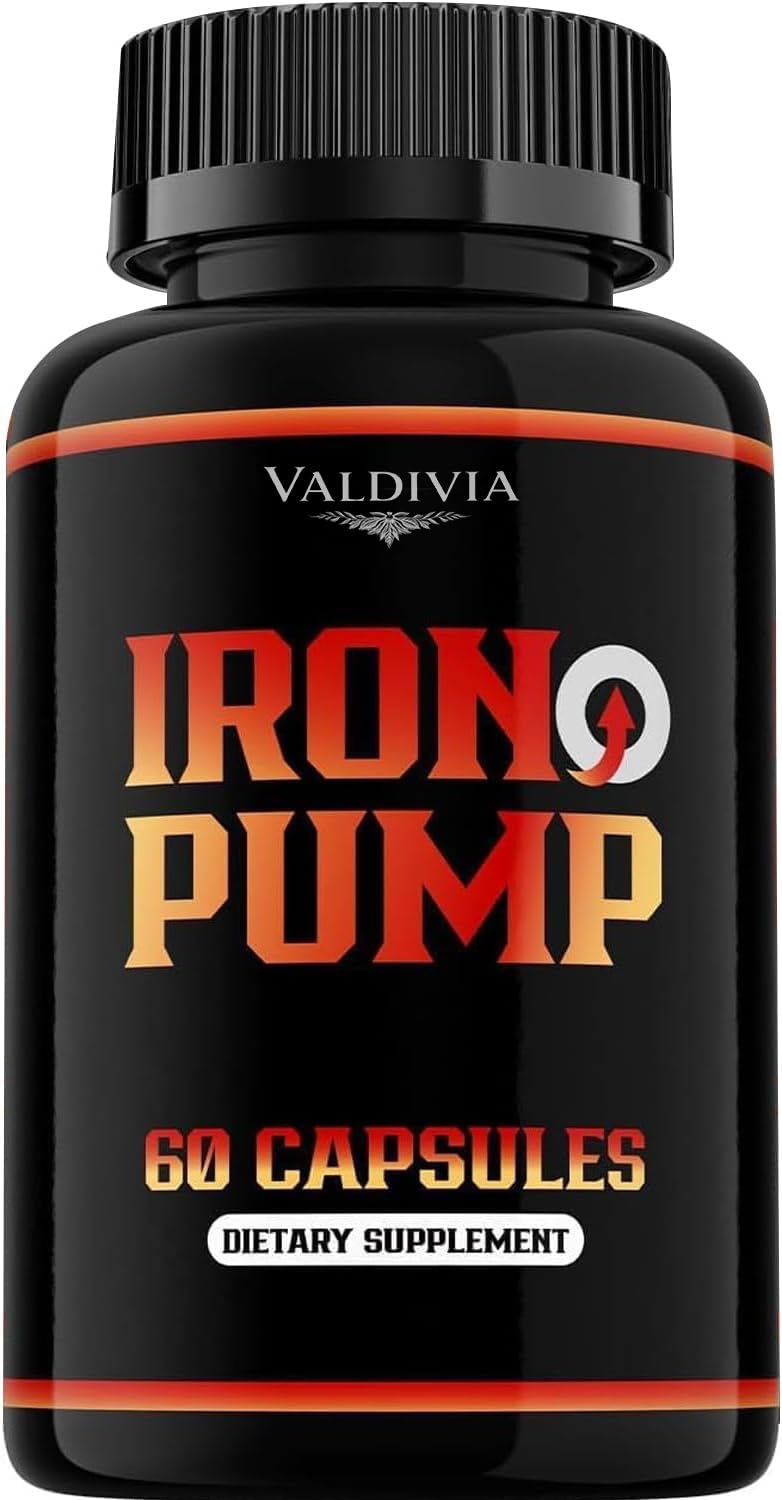 Valdivia Iron Pump Formula Dietary Supplement Capsule, 60 Count