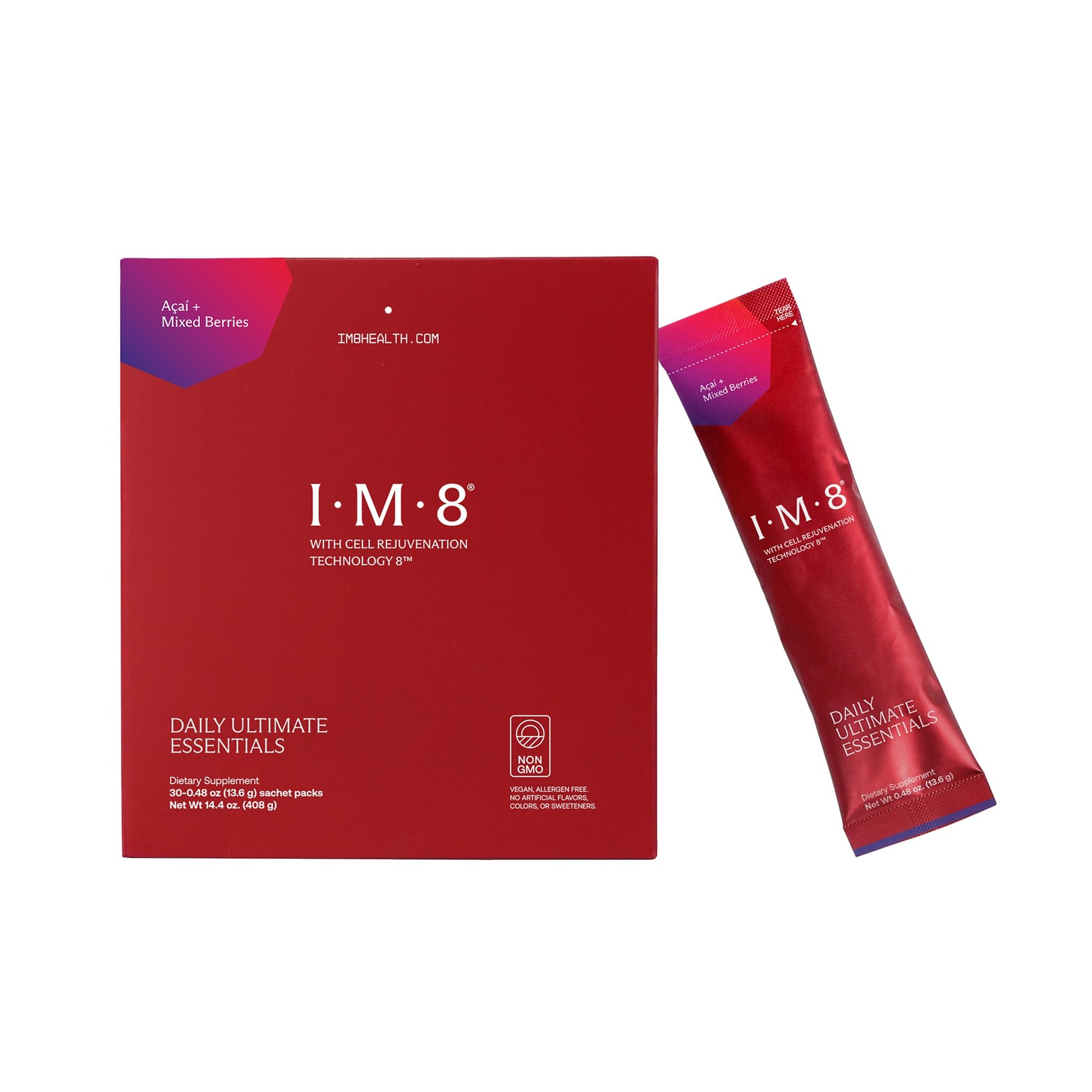 IM8 Daily Ultimate Essentials All-in-One Multivitamin Supplement Powder, 14.7 Ounce