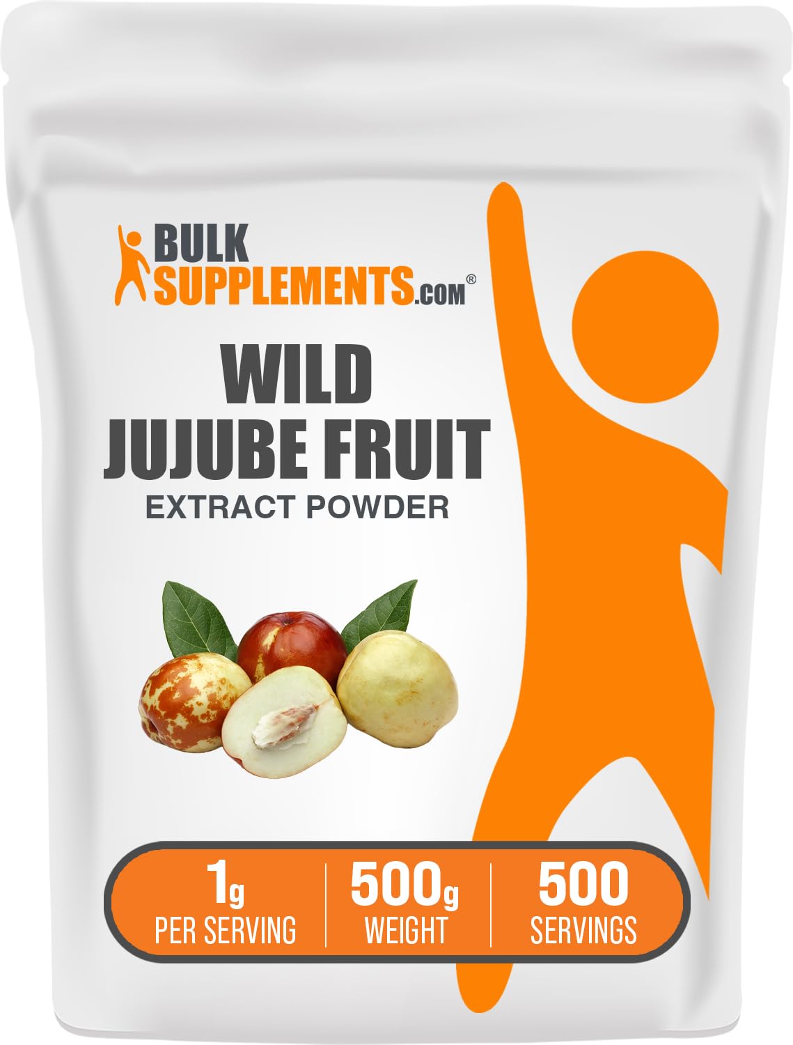 BulkSupplements Wild Jujube Extract Powder, 17.64 oz