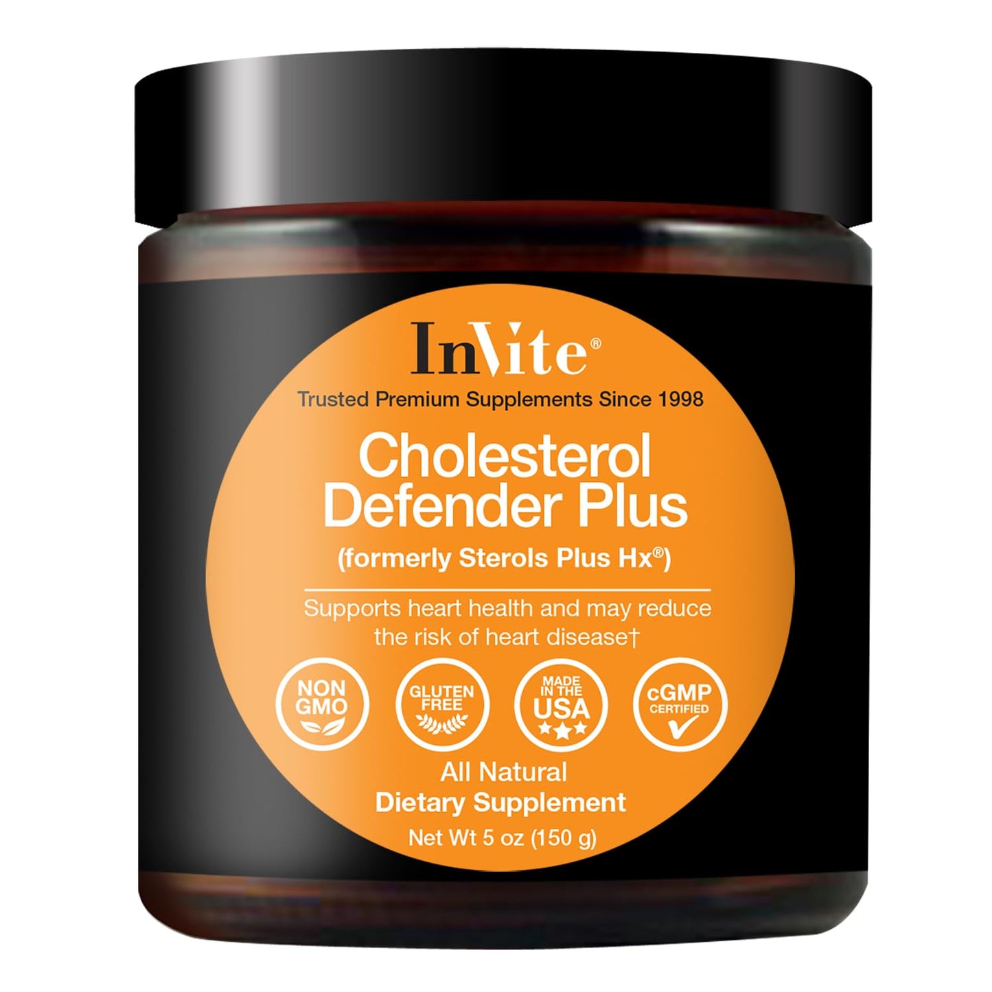 Invite Health Cholesterol Defender Plus Powder, 5 Ounce