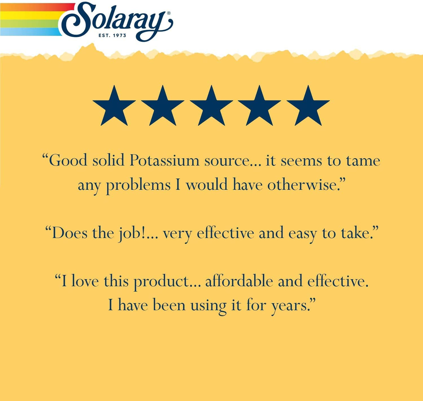 Solaray Potassium 99 mg, Fluid & Electrolyte Balance Formula, Cardiovascular, Nerve & Muscle Health Capsules, 200