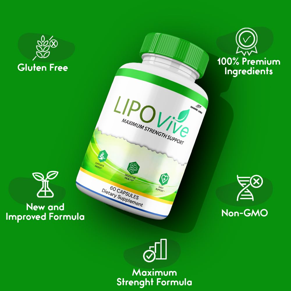 Shark Labs LipoVive Capsules 60 Capsules