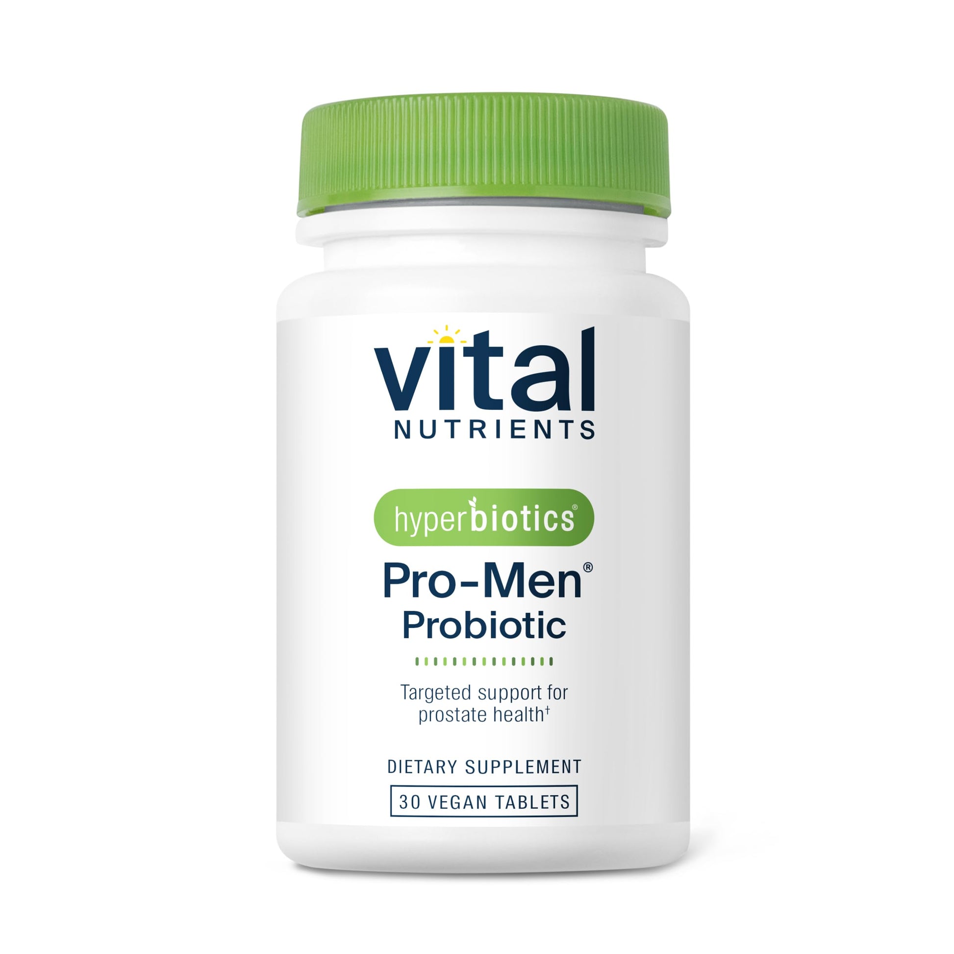Hyperbiotics Vital Nutrients Pro Men Probiotics Tablets, 30 Count