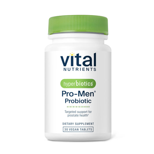 Hyperbiotics Vital Nutrients Pro Men Probiotics Tablets, 30 Count