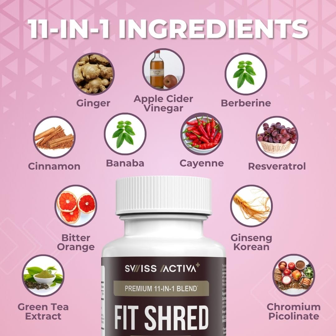 Swiss Activa+ Labs Fit Shred Capsules 30
