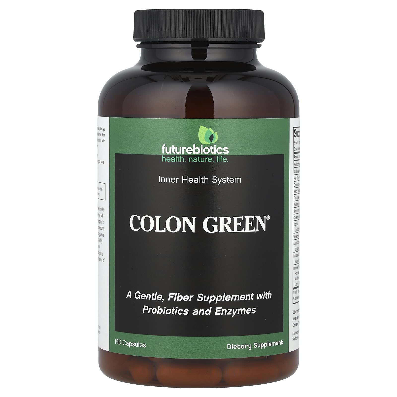 Futurebiotics Colon Green Capsules, 150 Capsules