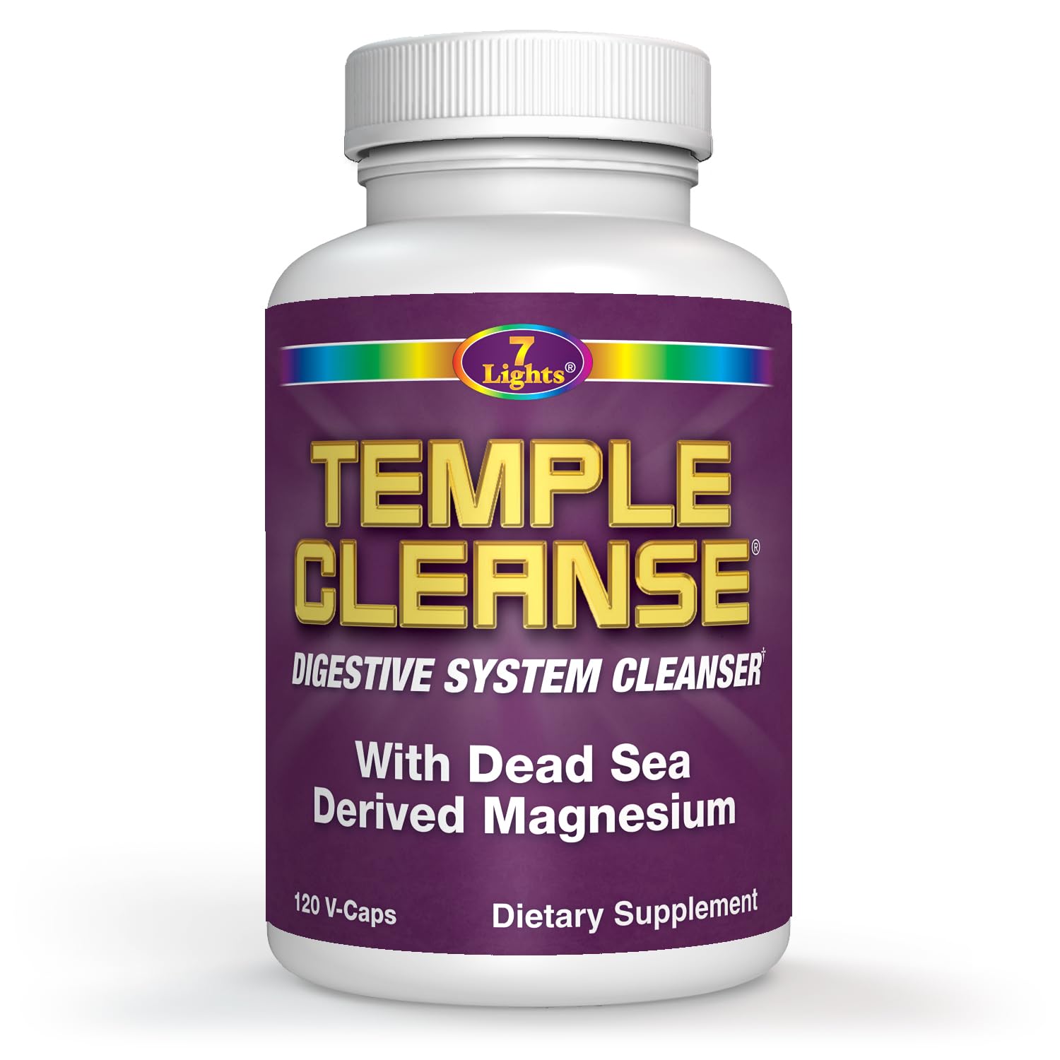 7 Lights Temple Cleanse Capsule, 120 Count