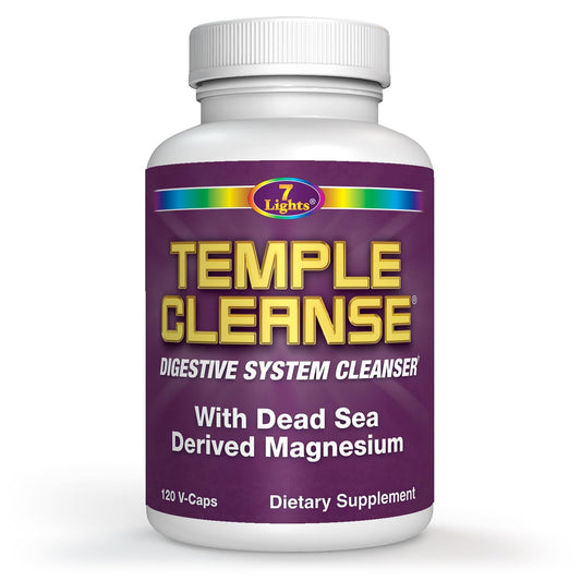 7 Lights Temple Cleanse Capsule, 120 Count
