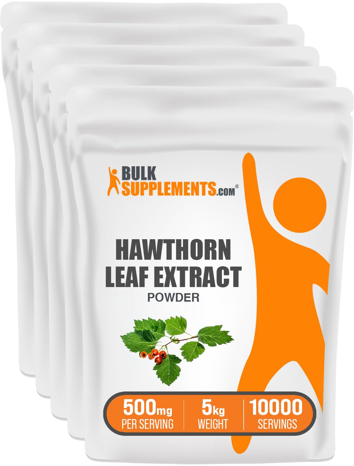 BulkSupplements Hawthorn Leaf Extract Powder 176.19 Ounce