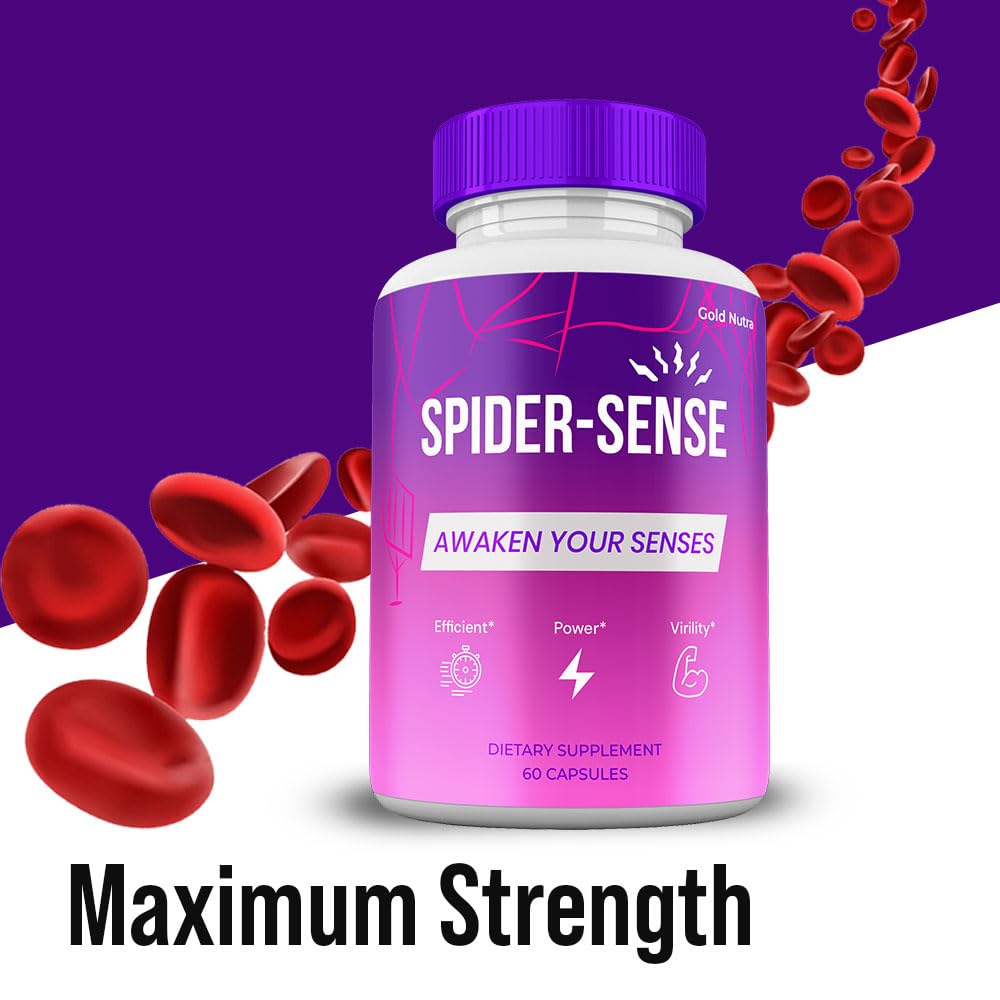 Gold Nutra Spider Sense Capsules, 3 Pack