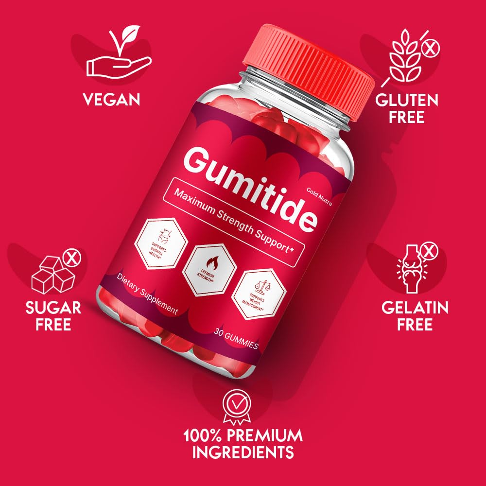 Gold Nutra Gumitide Gummies Gummy 5 Pack