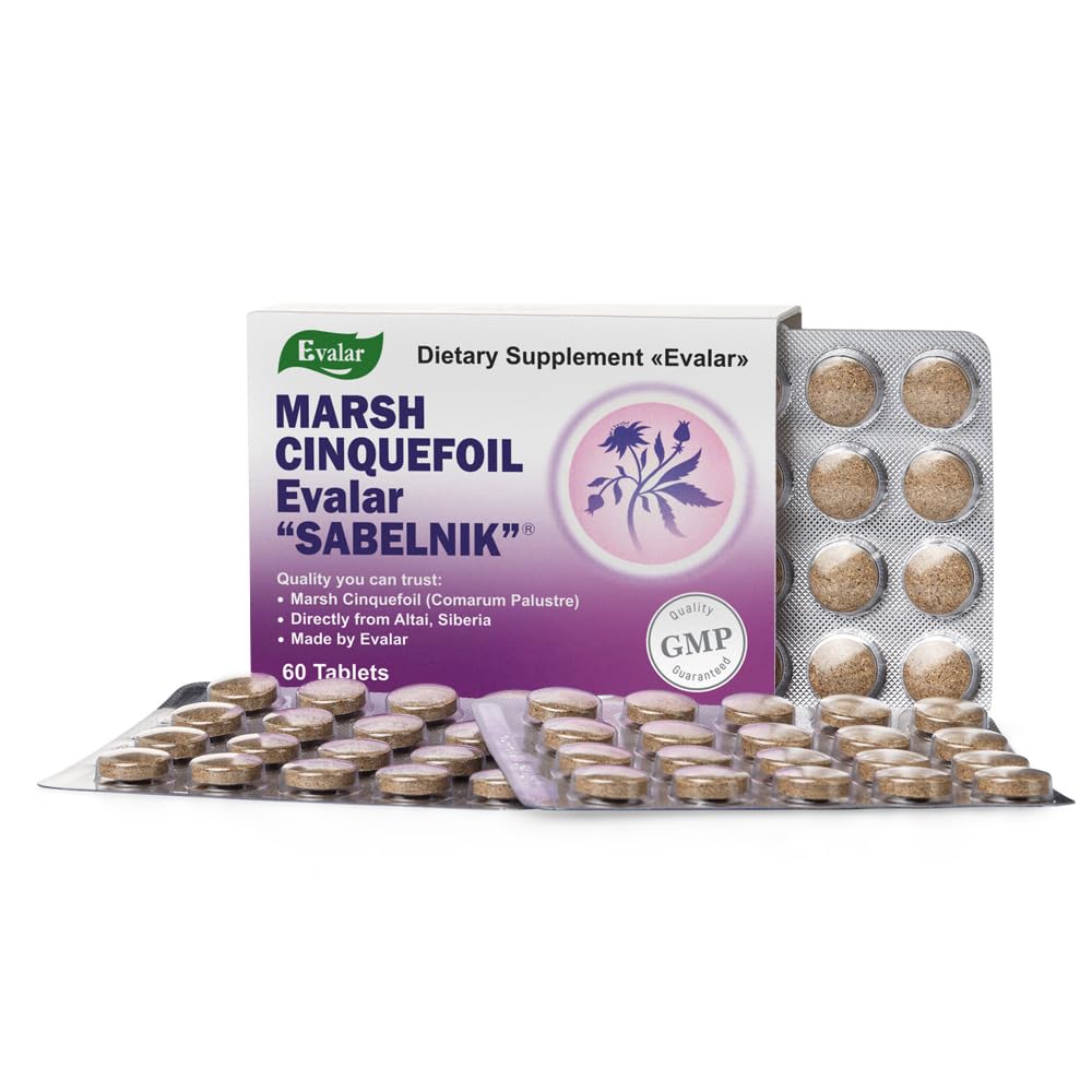 Evalar Marsh Cinquefoil Comarum Palustre Herb 60 Tablets