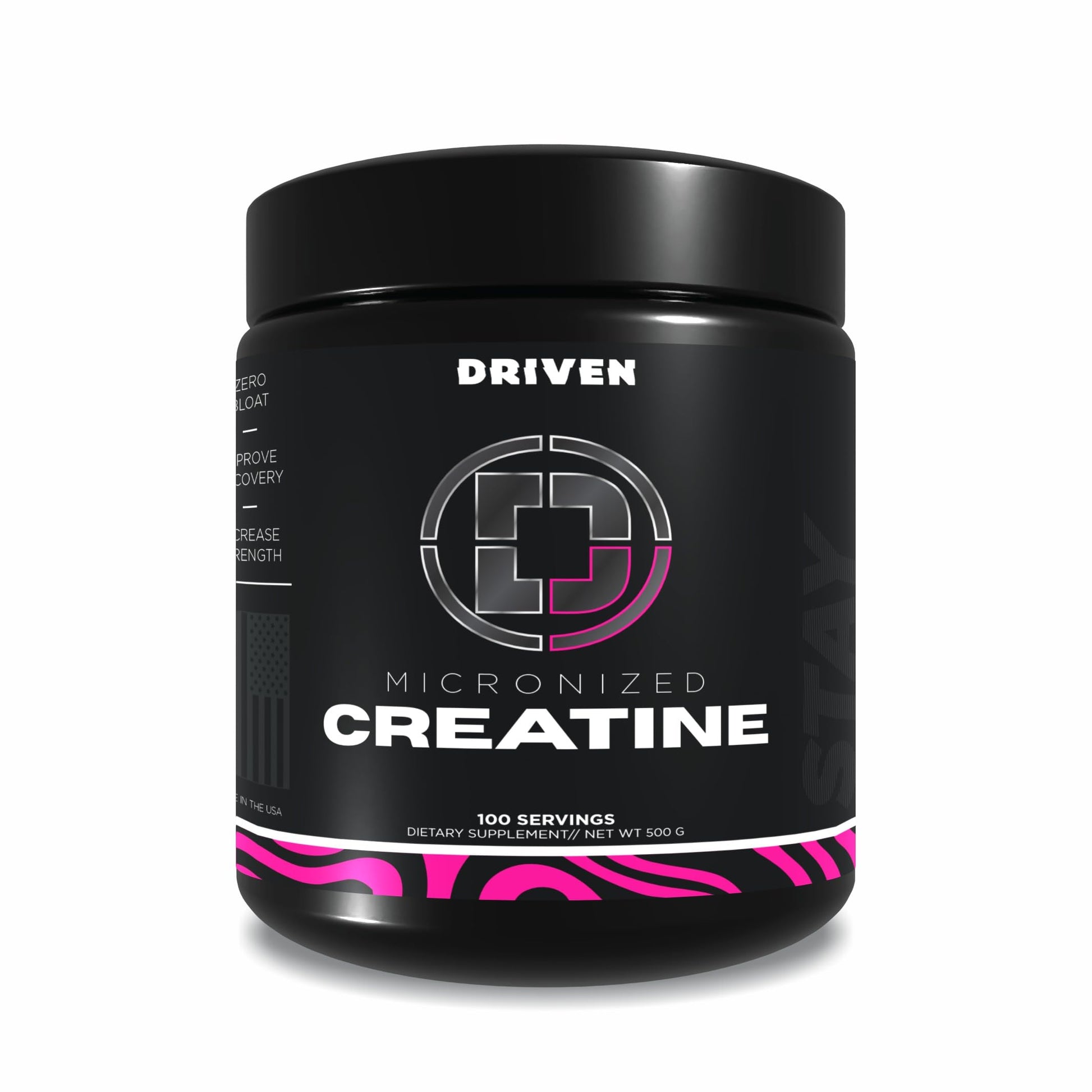 Driven Nutrition Micronized Creatine Monohydrate Powder 17.5