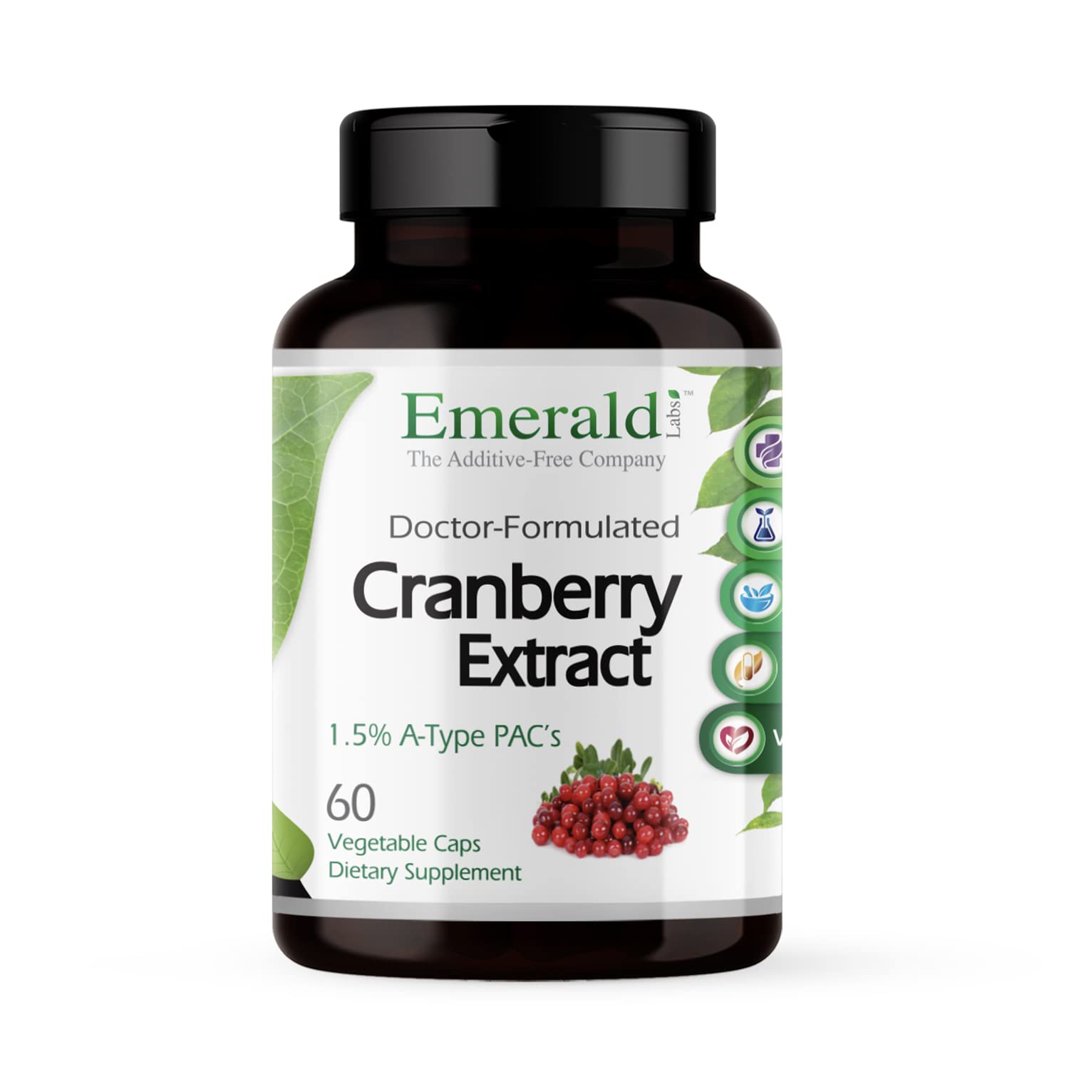 EMERALD LABS Cranberry Extract Powder, 60 Count
