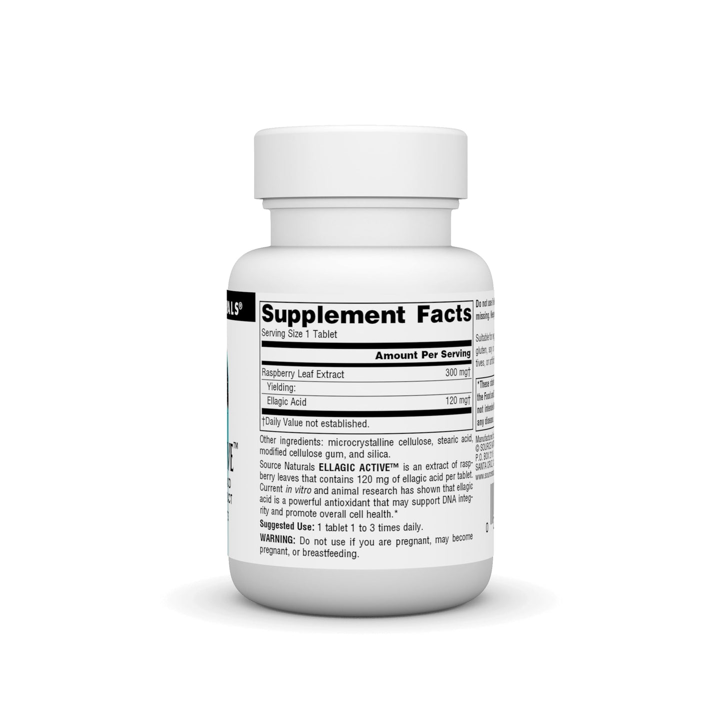 Source Naturals Ellagic Active 300mg Tablet, 30 Tablets