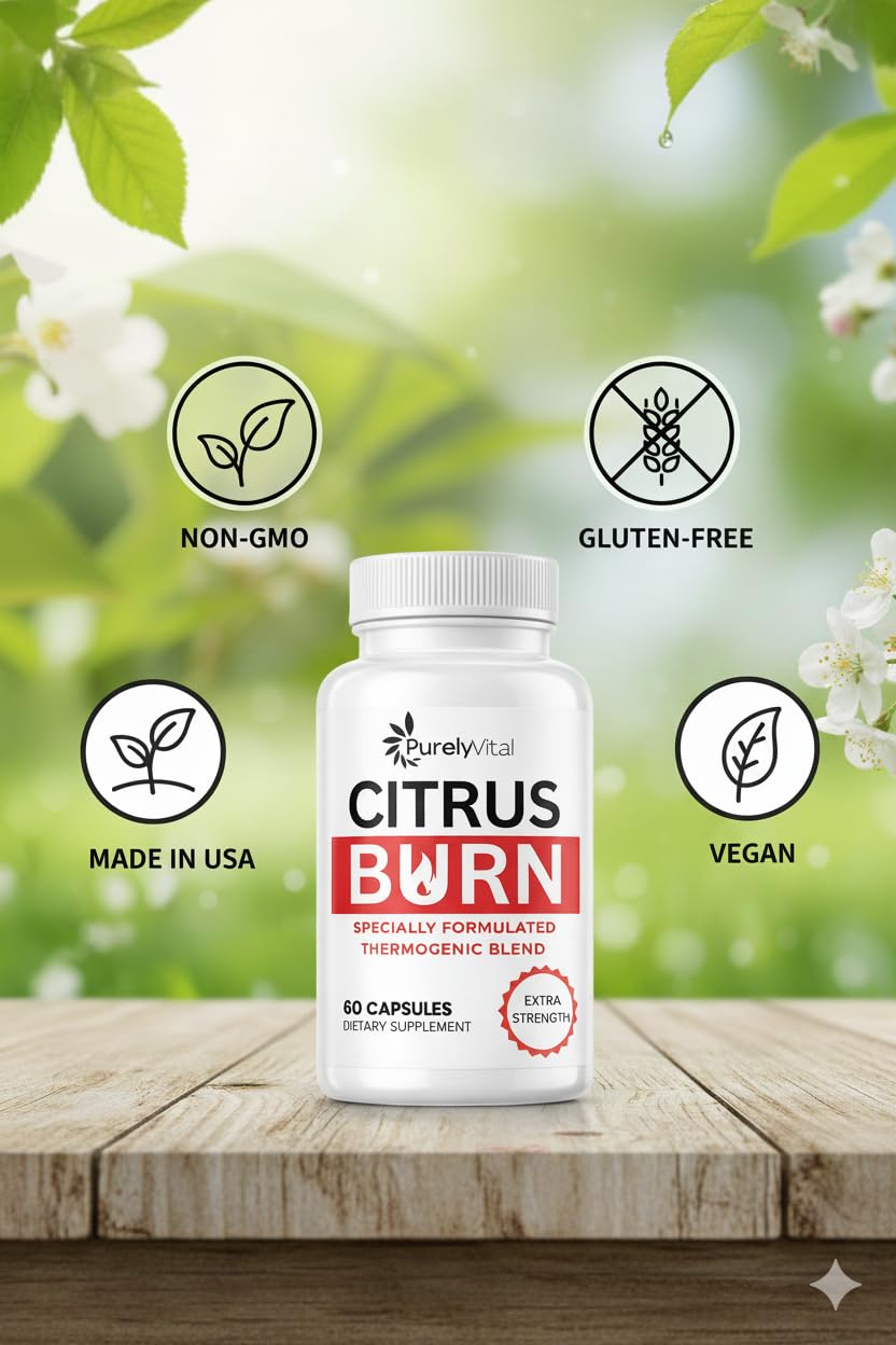 Purely Vital Citrus Burn Capsules, 60 Capsules