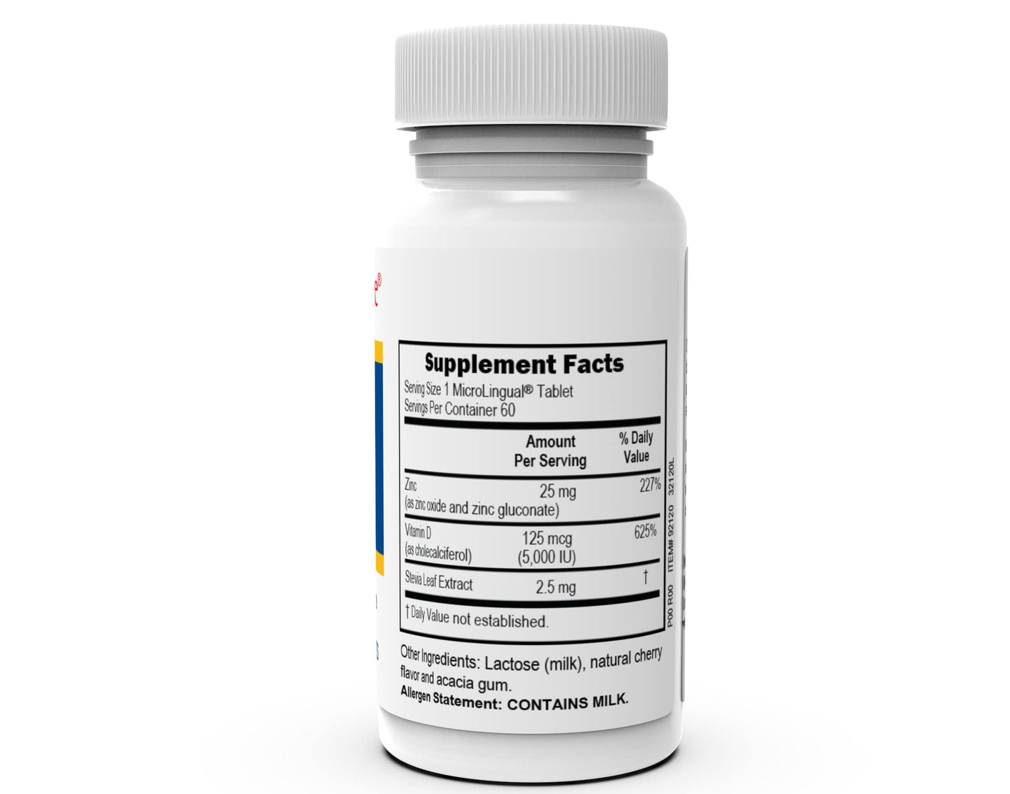 Superior Source Advanced Zinc 25 mg with Vitamin D3 5,000 IU Tablets, 60 Count