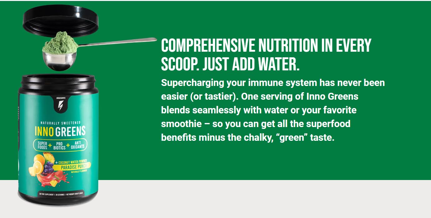 InnoSupps Inno Greens Powder 9.6