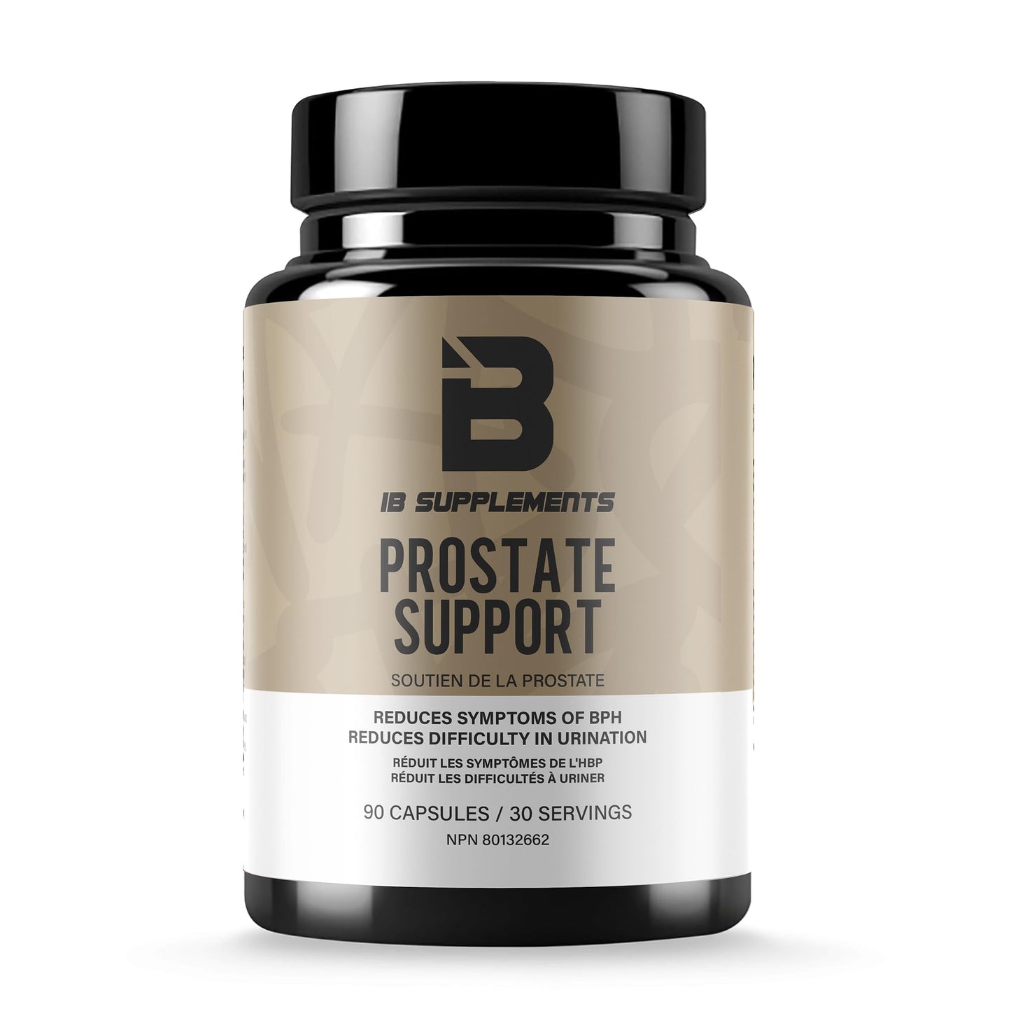 Iron Brothers Prostate Support for Men Saw Palmetto, Pygeum & Pumpkin Seed Natural DHT Blocker 90 Vegan Capsules