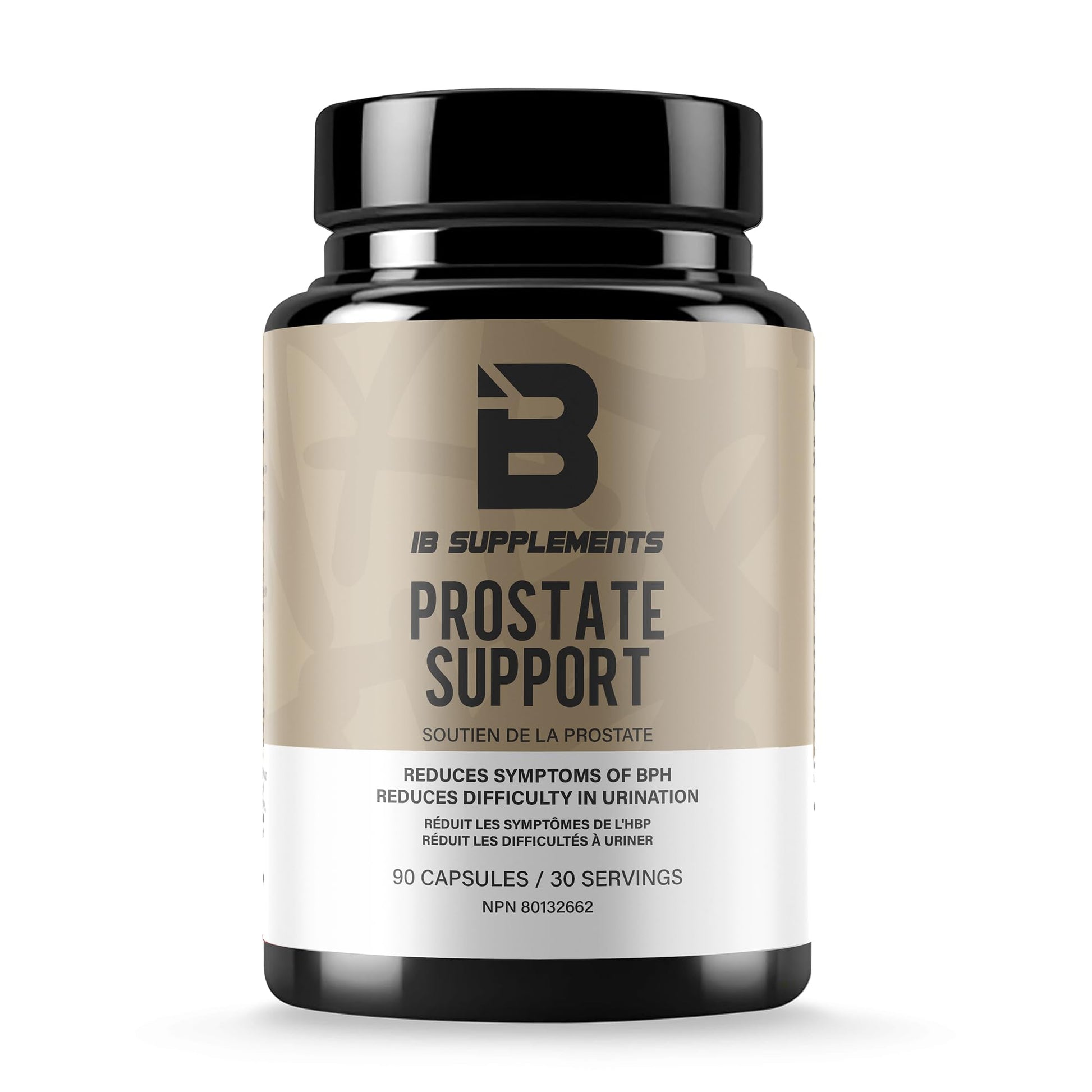 Iron Brothers Prostate Support for Men Saw Palmetto, Pygeum & Pumpkin Seed Natural DHT Blocker 90 Vegan Capsules