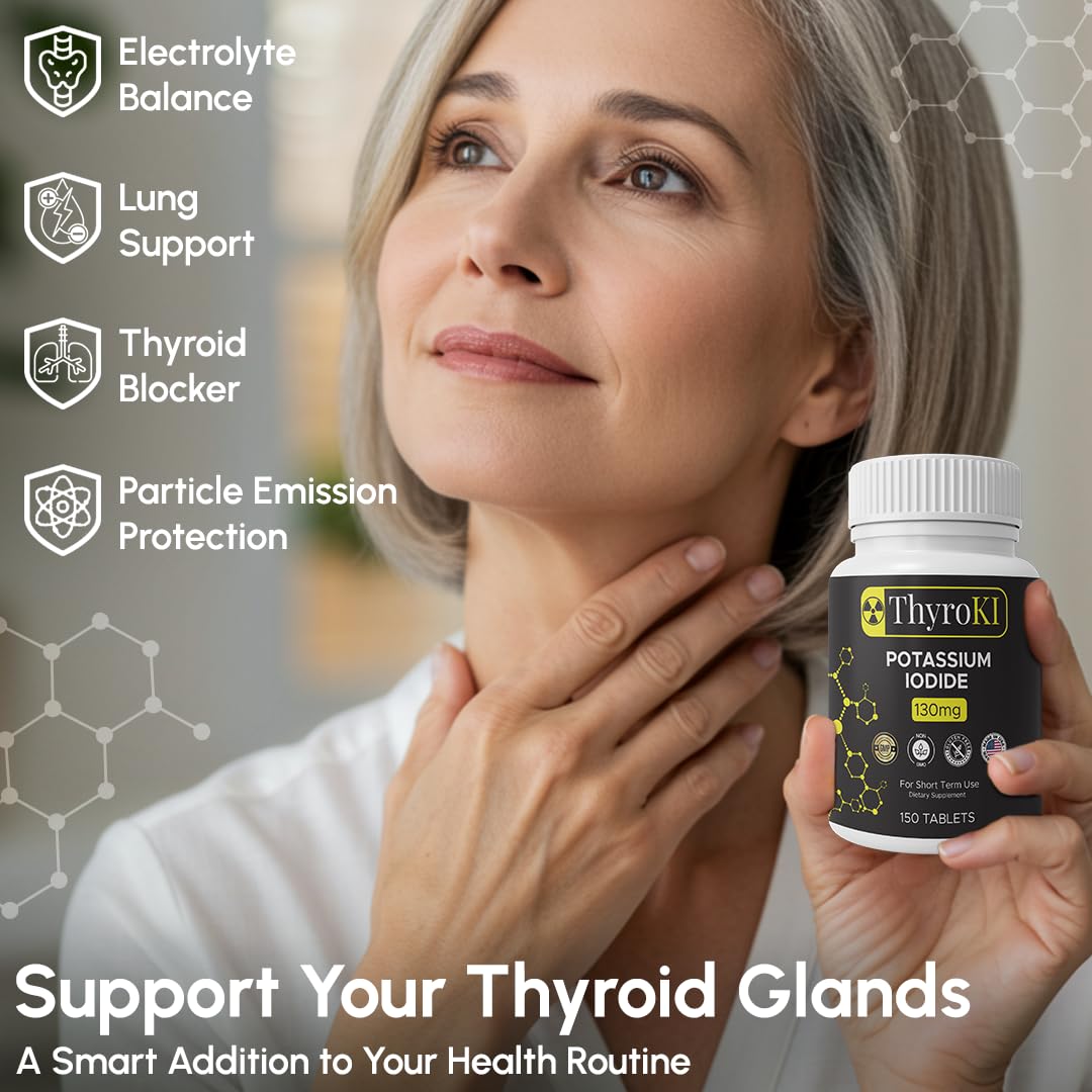 ThyroKI Potassium Iodide 130 mg 300 Tablets