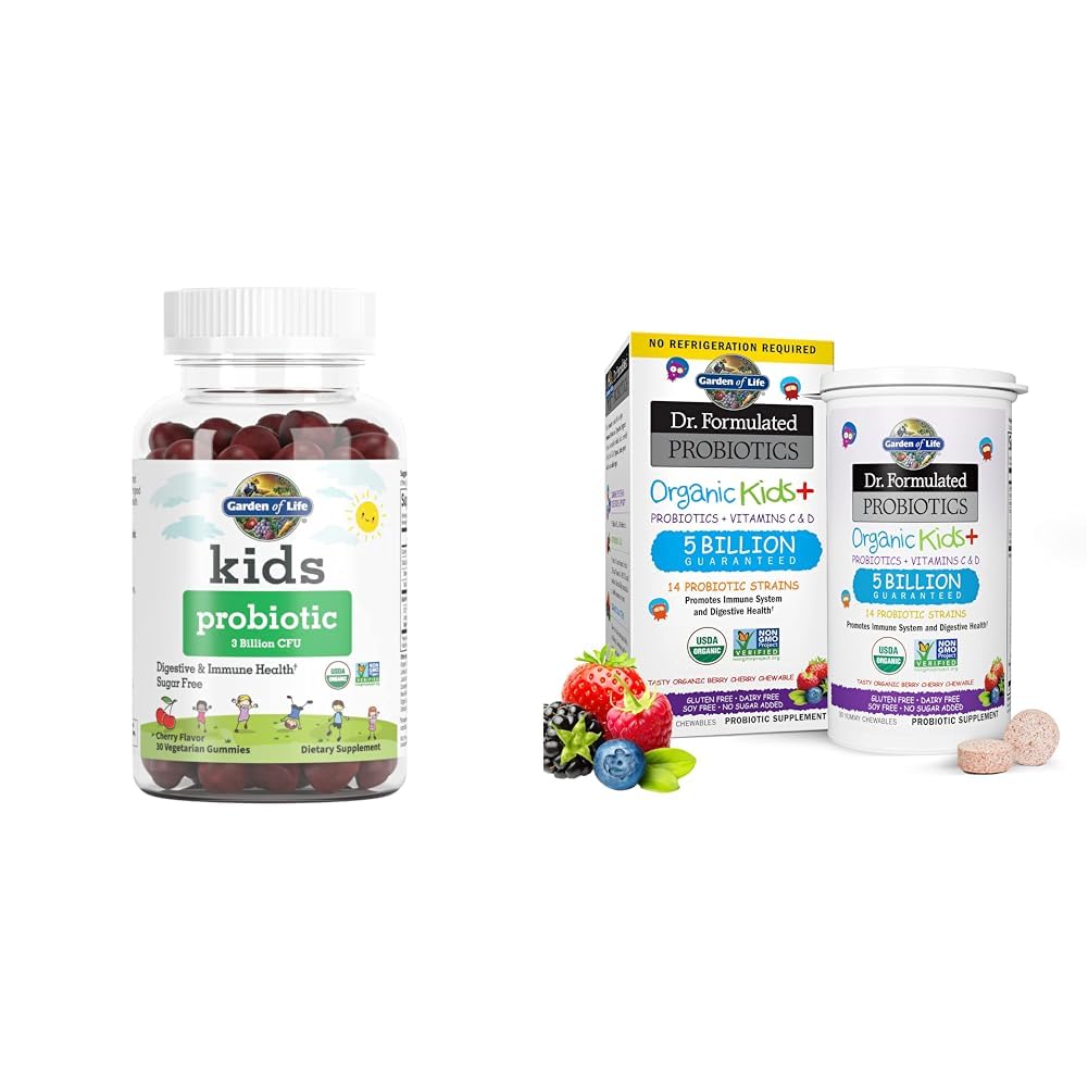 Garden of Life Kids Probiotics Gummies, 60 Count