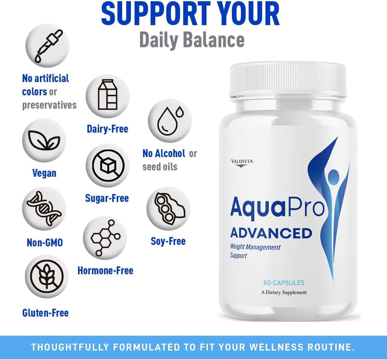 Valdivia Aqua Pro Advanced Capsules 300 Capsules