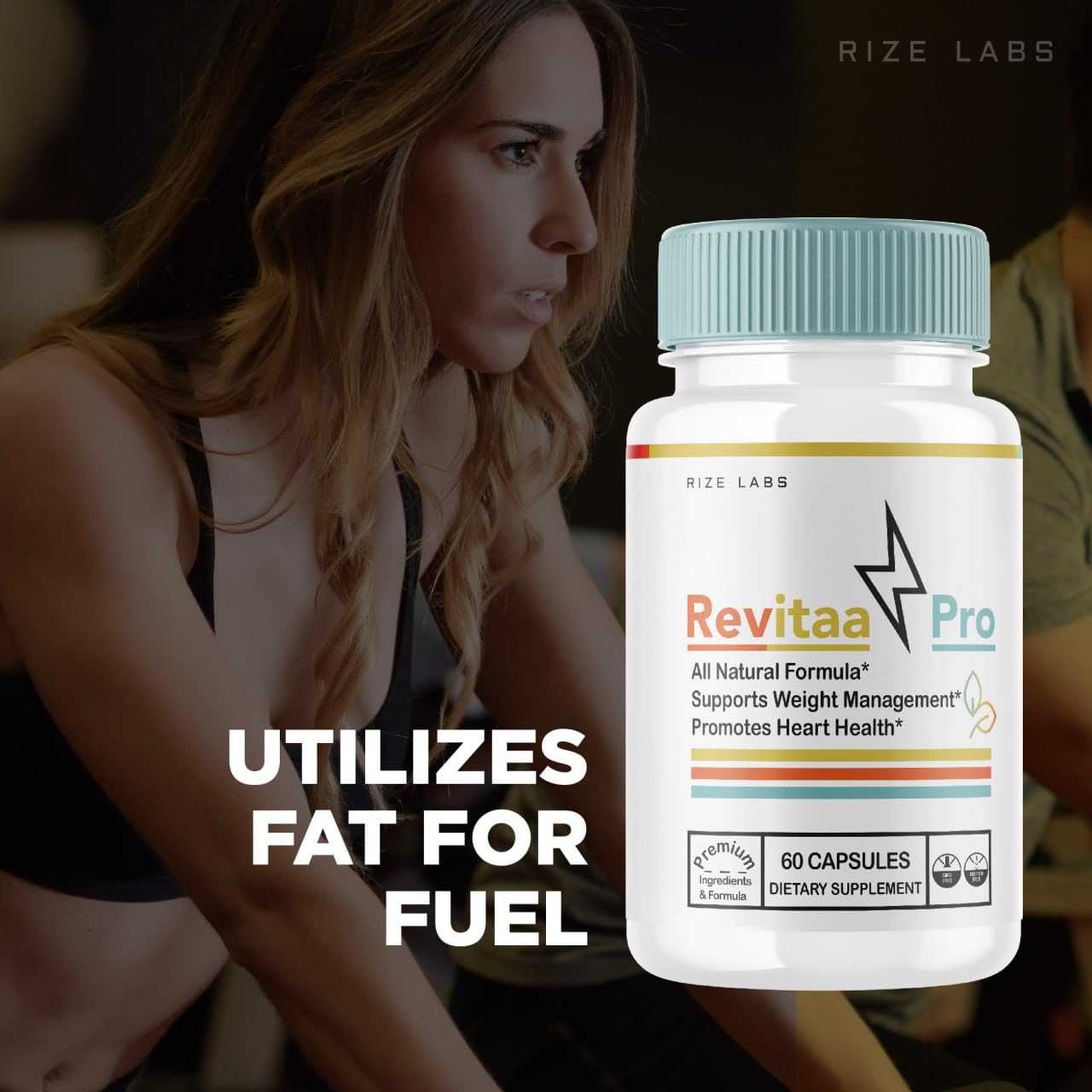 Rize Labs Revitaa Pro Weight Loss Pills Capsules 60 Count