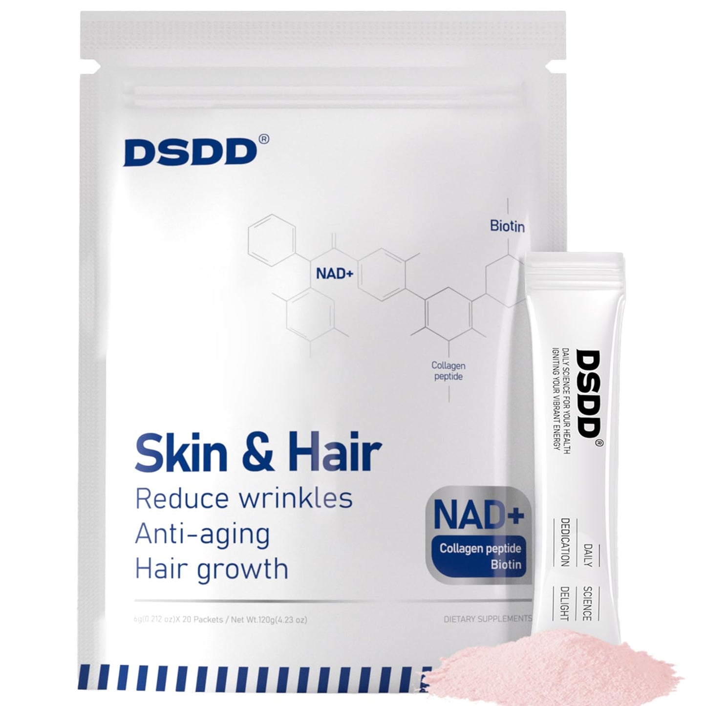 DSDD Biotin Supplement Powder 4.23 oz