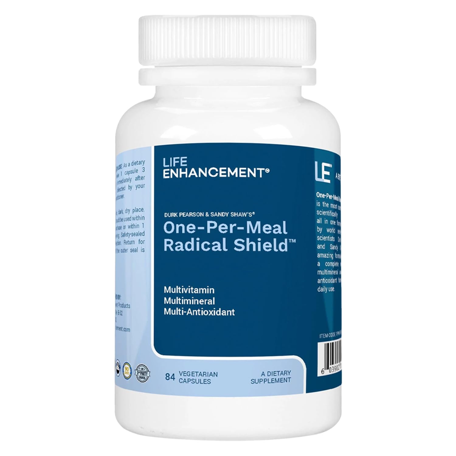 Life Enhancement One-Per-Meal Radical Shield Capsule 84 Count