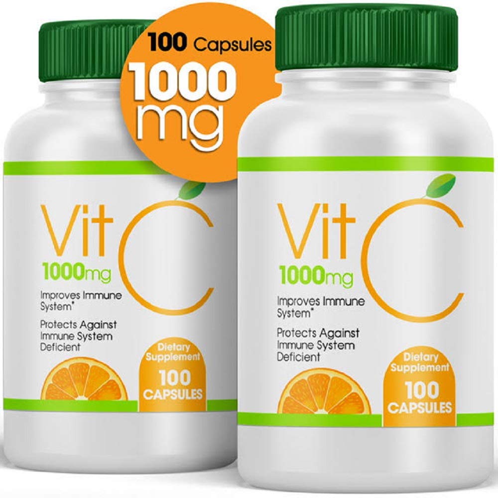 Natural Lab Vitamin C 1000mg Capsules, 300 Count