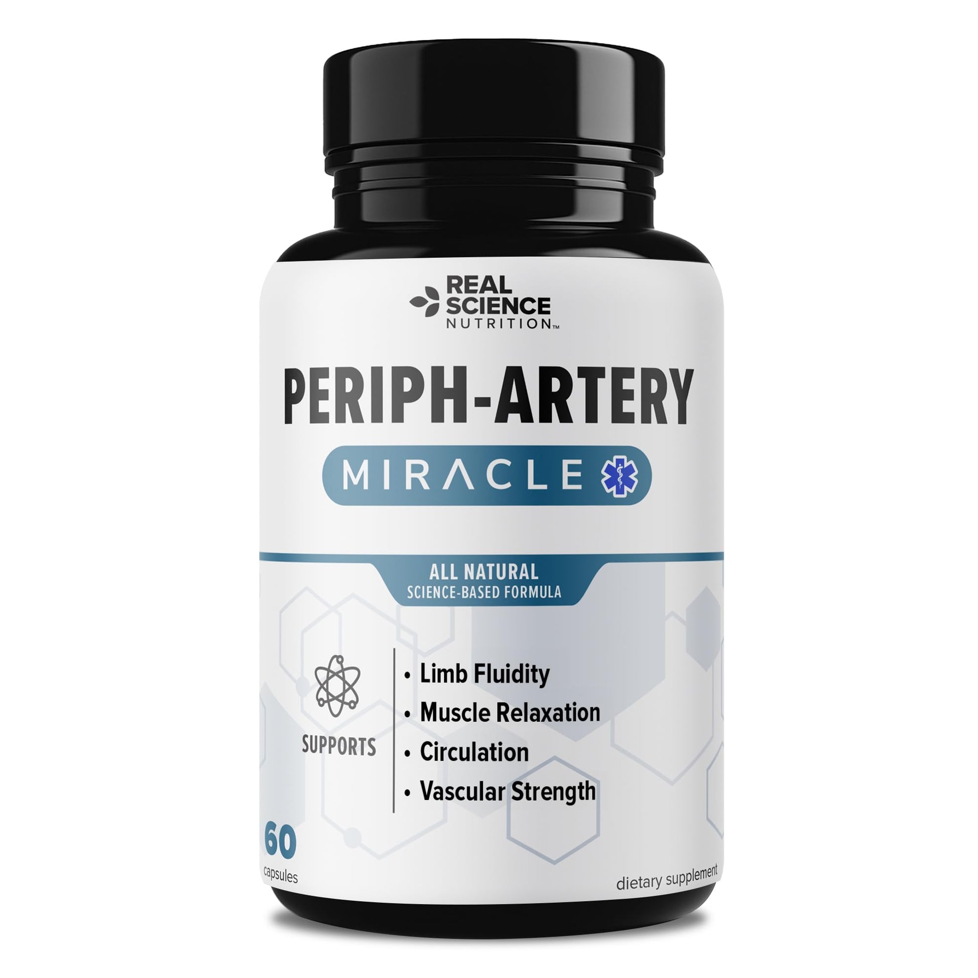 Real Science Nutrition Periph-Artery Vascular Supplement Capsule 60 Count