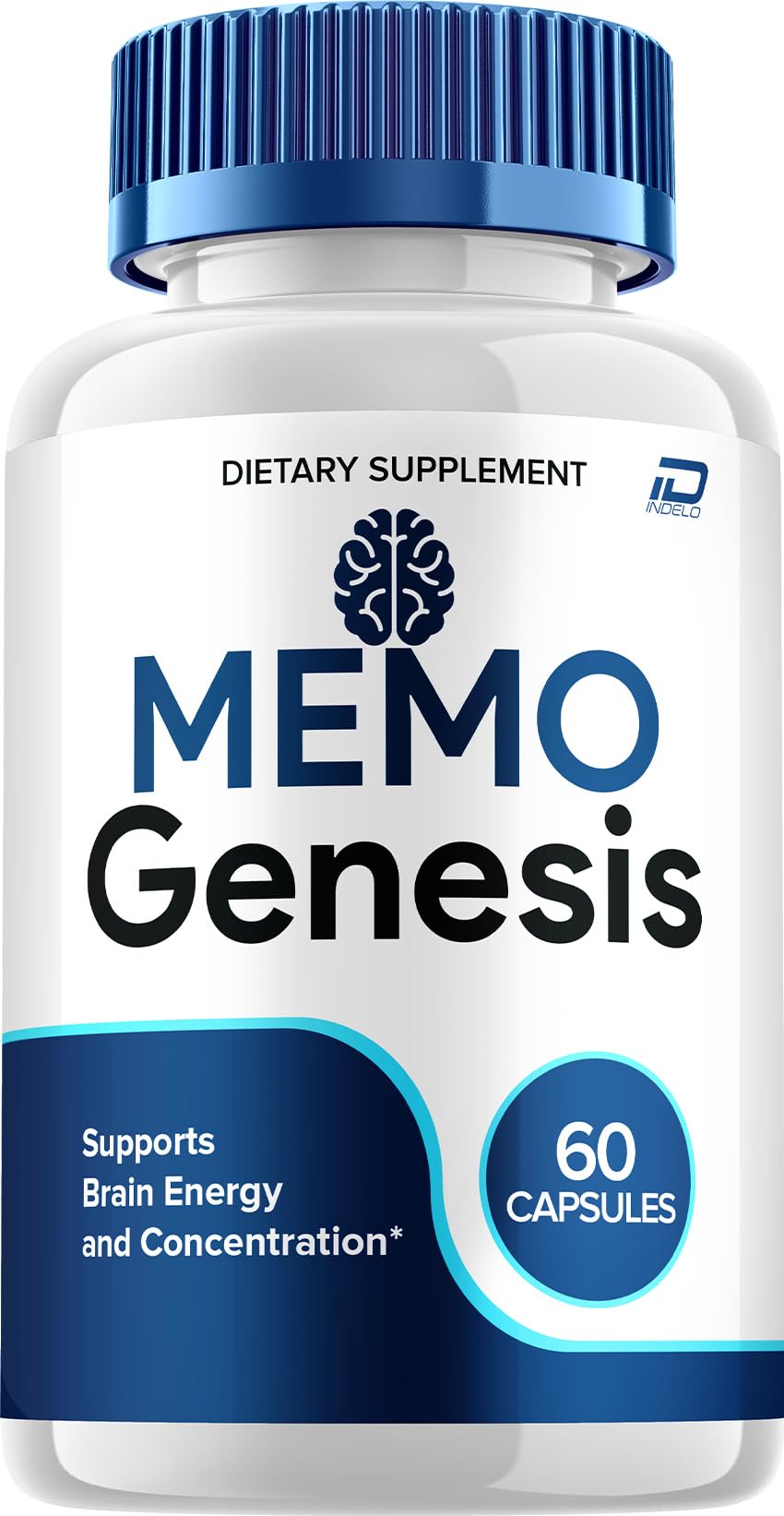 Indelo Memo Genesis Supplement Capsules, 60 Count