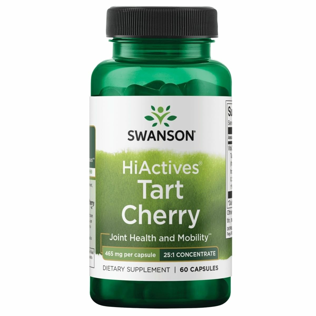 Swanson HiActives Tart Cherry 60 Capsules