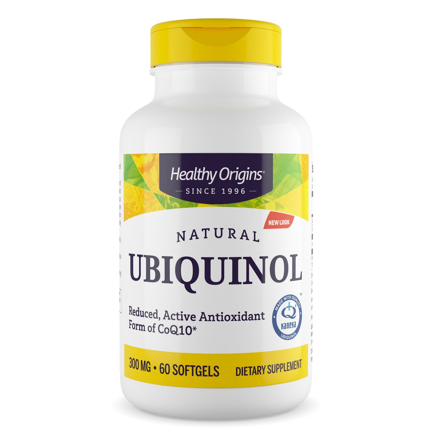 Healthy Origins Ubiquinol CoQ10 300 mg Kaneka Softgel, 60 Count
