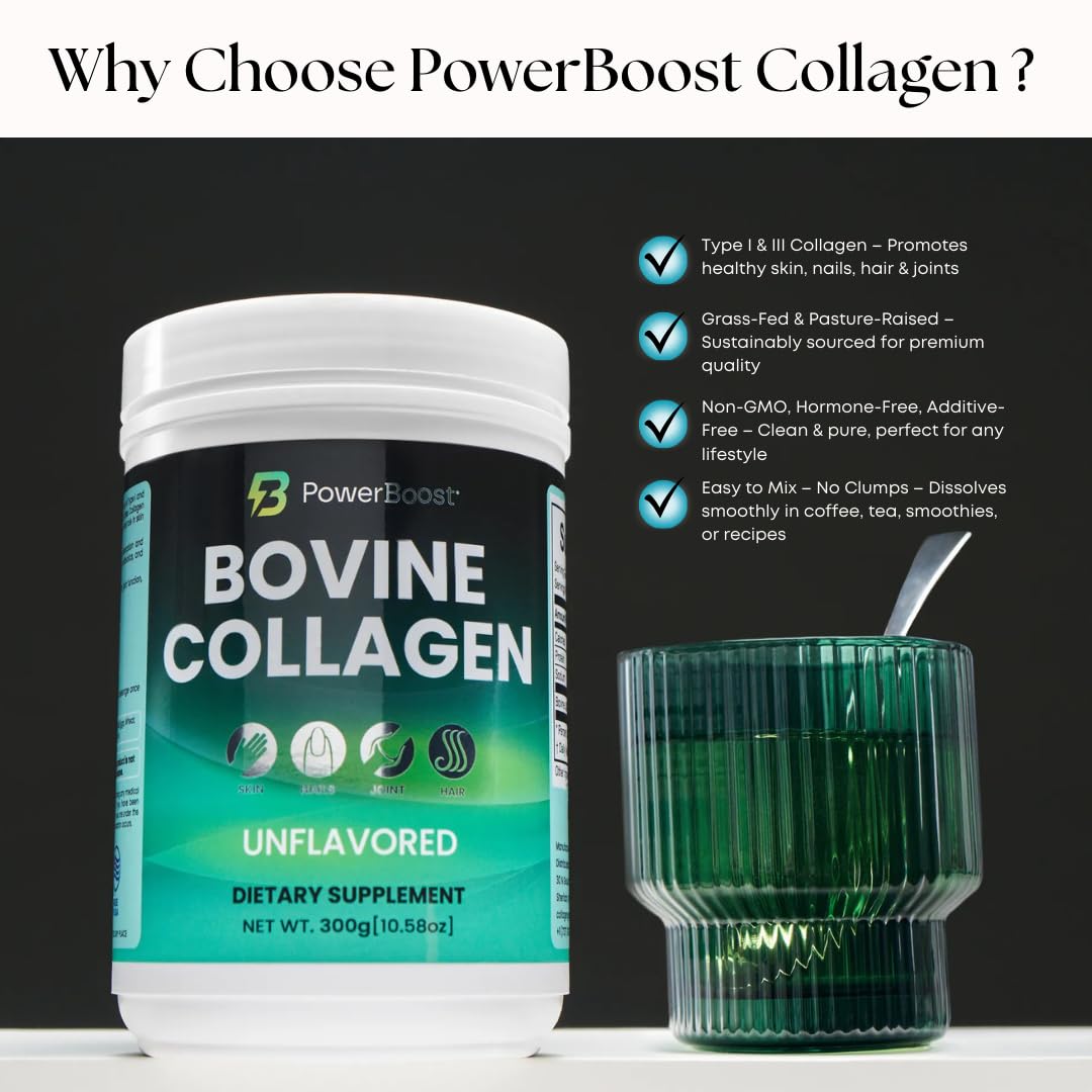 POWERBOOST Collagen Peptides Powder 10.58 oz