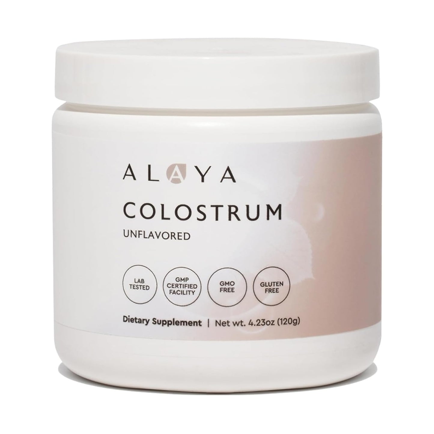 Alaya Naturals Bovine Colostrum Powder 4.23 Ounce