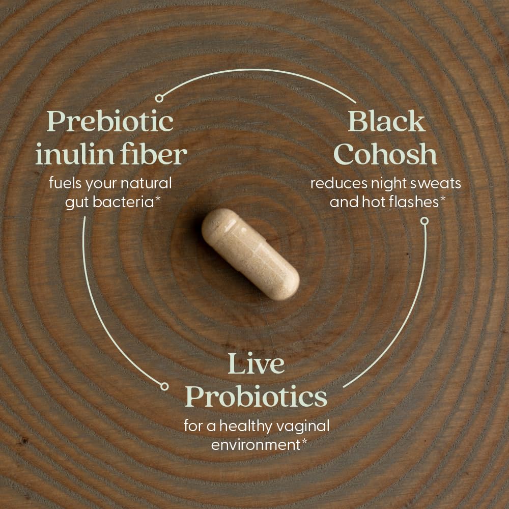 New Chapter All-Flora Probiotic Menopause Balance 30 Capsules