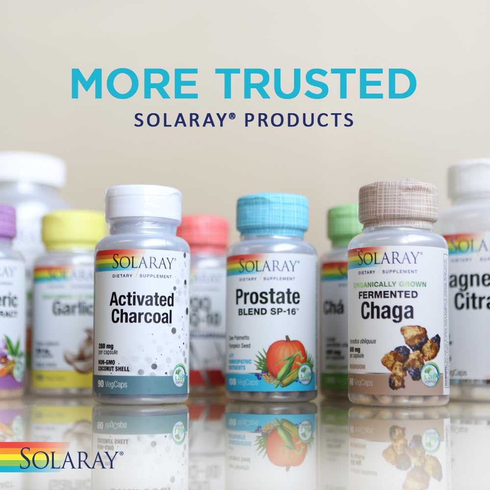 Solaray D-Mannose with CranActin Cranberry Extract 1000mg Capsule, 120 Count